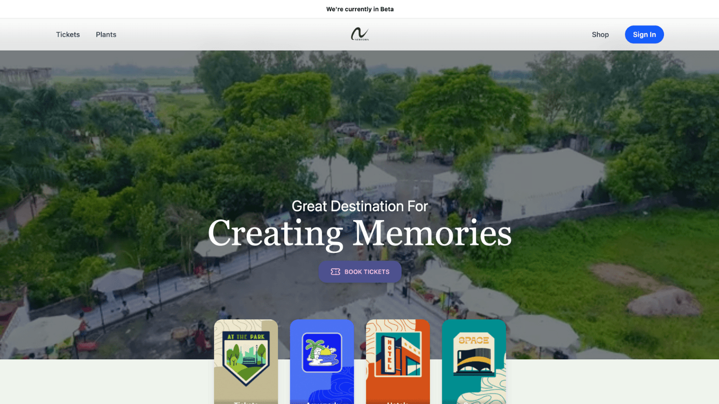 newtown project screenshot